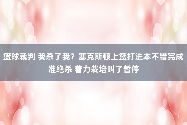 篮球裁判 我杀了我？塞克斯顿上篮打进本不错完成准绝杀 着力栽培叫了暂停